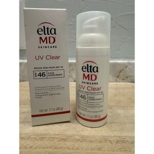 EltaMD UV Clear Broad Spectrum SPF 46 Face Sunscreen 1.7oz Exp 03/2027